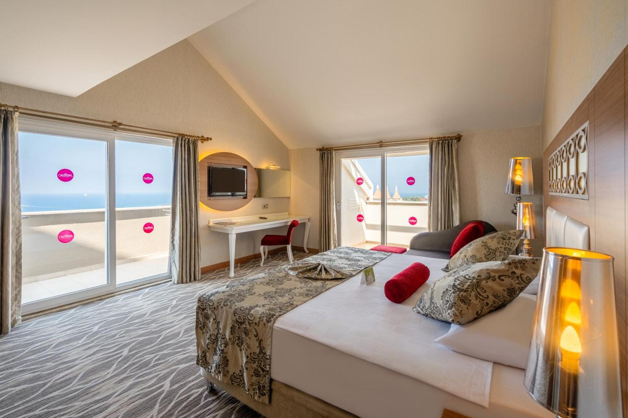 Justiniano Theodora Resort Okurcalar Szoba fotó